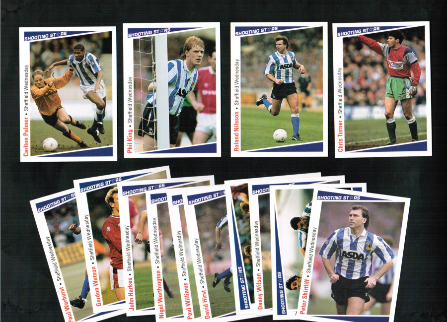 Sheffield Wednesday Football Cards 1991 Merlin Team Set - Click Image to Close